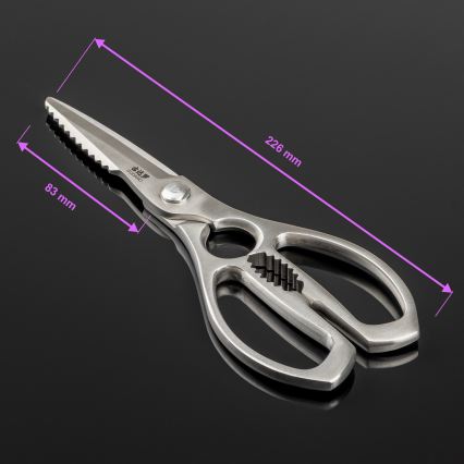 Gudaro - Nůžky na drůbež RONIN 22,6 cm nerez