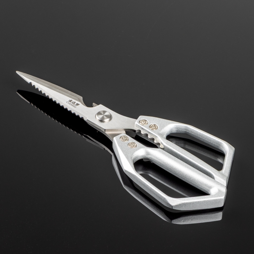 Gudaro - Nůžky na drůbež SHOGUN 23,3 cm stříbrná