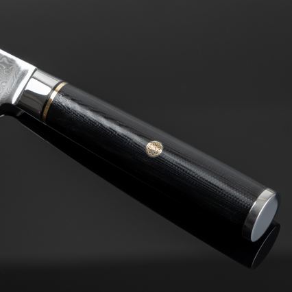 Gudaro - SADA 3x Damaškový kuchyňský nůž AKIRO + magnetický držák