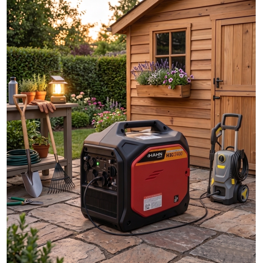Hahn & Sohn 20095 - Benzínová elektrocentrála HIG 2400 2200W