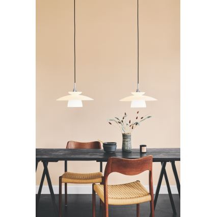 Halo Design 733644 - Lustr na lanku SCANDINAVIA 1xG9/28W/230V pr. 20 cm bílá