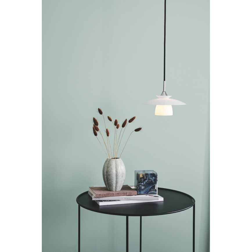 Halo Design 733644 - Lustr na lanku SCANDINAVIA 1xG9/28W/230V pr. 20 cm bílá