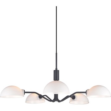 Halo Design 740369 - Lustr na lanku KJOBENHAVN 5xG9/28W/230V pr. 50 cm černá