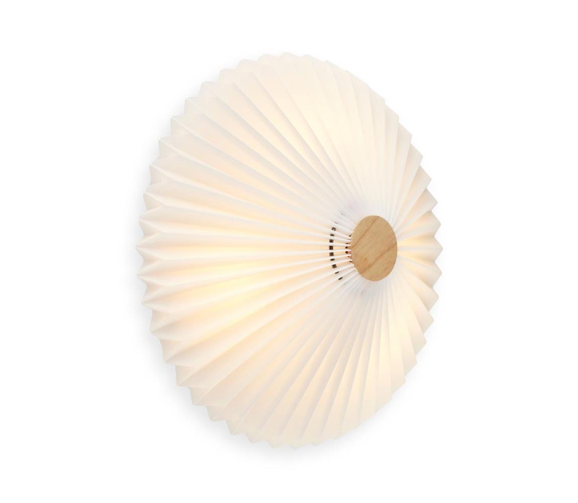 Halo Design 745098-Nástěnné svítidlo PARIS 4xG9/28W/230V pr. 50cm bílá/mosaz/dub 745098