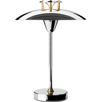 Halo Design 746163 - LED Stmívatelná venkovní nabíjecí stolní lampa MINI STEPP LED/1,8W/1600 mAh IP44 lesklý chrom