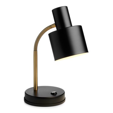 Halo Design 746927 - Stolní lampa VOGUE 1xE27/40W/230V černá/mosaz