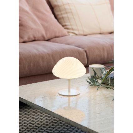 Halo Design 746996 - Stolní lampa CANDY MINI MUSH 1xG9/25W/230V pr. 17 cm bílá
