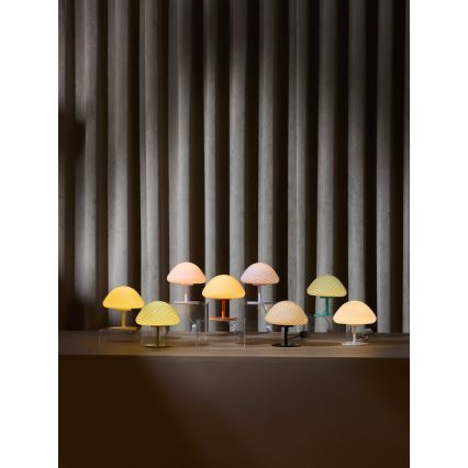 Halo Design 746996 - Stolní lampa CANDY MINI MUSH 1xG9/25W/230V pr. 17 cm bílá