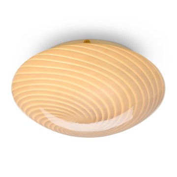 Halo Design 748686 - Stropní svítidlo CANDY 1xE27/40W/230V pr. 30 cm šedá/mosaz