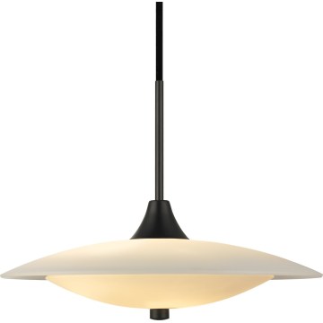 Halo Design 991300 - Lustr na lanku BARONI 2xG9/18W/230V pr. 40 cm bílá/černá