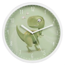 Hama - Dětské nástěnné hodiny 1xAA dinosaurus