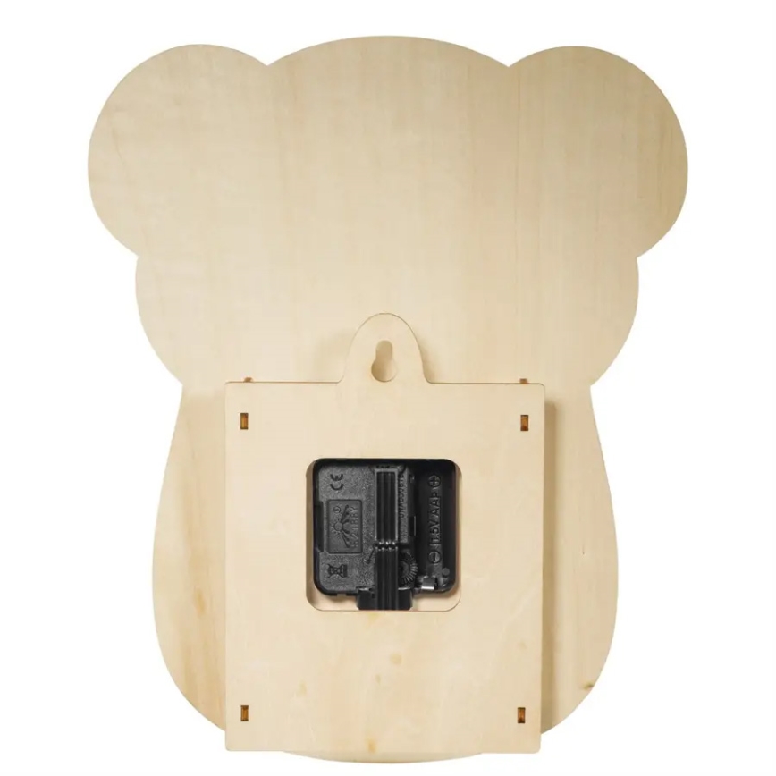 Hama - Dětské nástěnné hodiny 1xAA koala