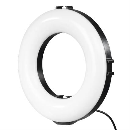 Hama - LED Stmívatelné kruhové světlo se stativem LED/5,8W/5V pr. 17 cm + dálkové ovládání