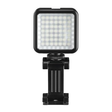 Hama - LED Stmívatelné světlo pro telefony, fotoaparáty a videokamery LED/5,5W/2xAA