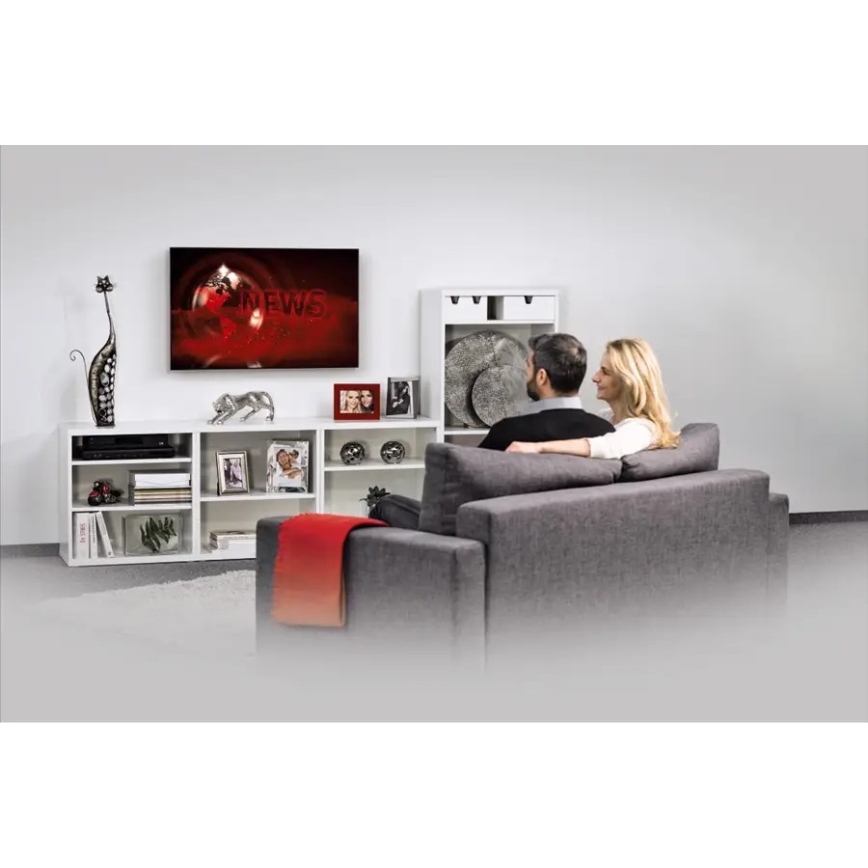 Hama - Nástěnný držák pro TV 19-37” bílá