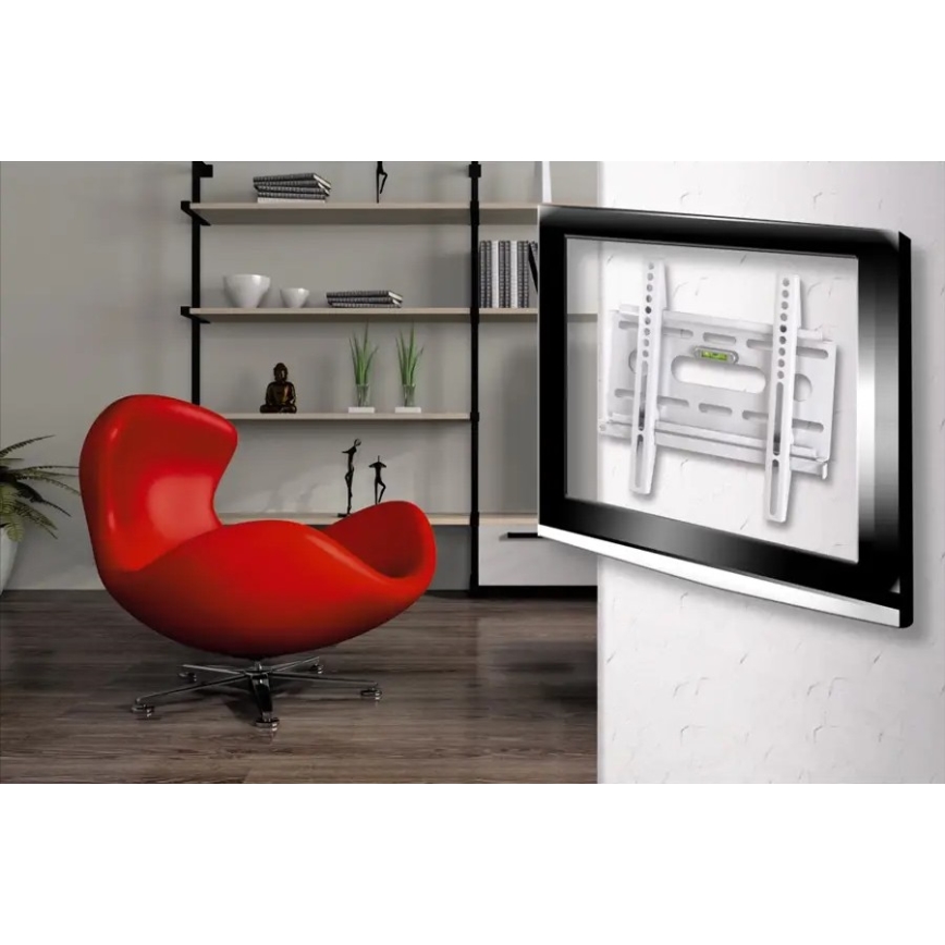 Hama - Nástěnný držák pro TV 19-37” bílá