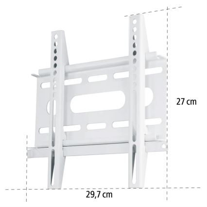 Hama - Nástěnný držák pro TV 19-37” bílá