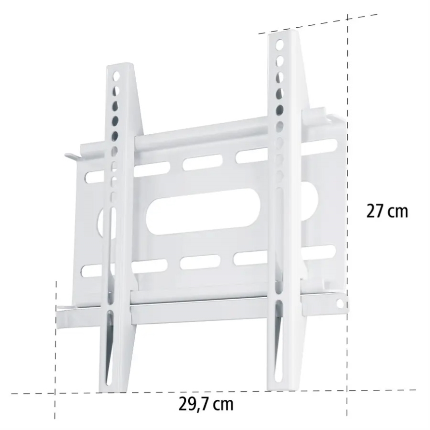 Hama - Nástěnný držák pro TV 19-37” bílá