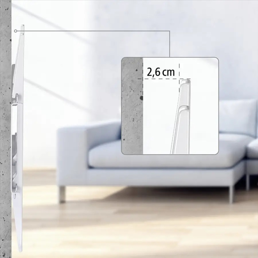 Hama - Nástěnný držák pro TV 32-56” bílá