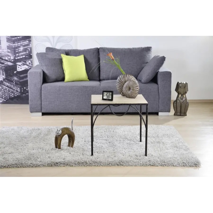 Hama - Vnitřní teploměr s vlhkoměrem 1xCR2025 černá