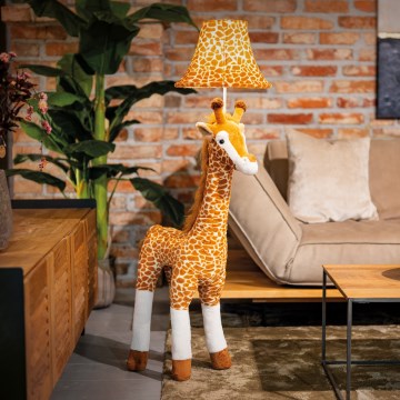 Happy Lamps - LED Dětská stojací lampa RAFFI LED/5,4W/230V žirafa