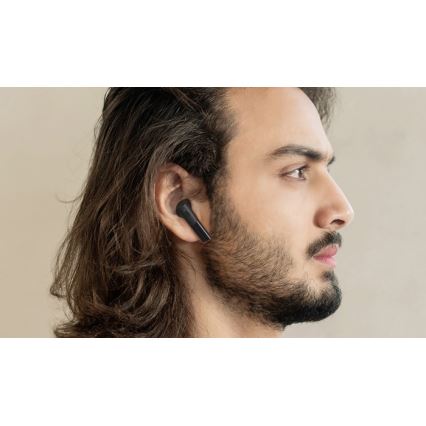 Haylou - Voděodolná bezdrátová sluchátka GT6 Bluetooth IPX4 černá