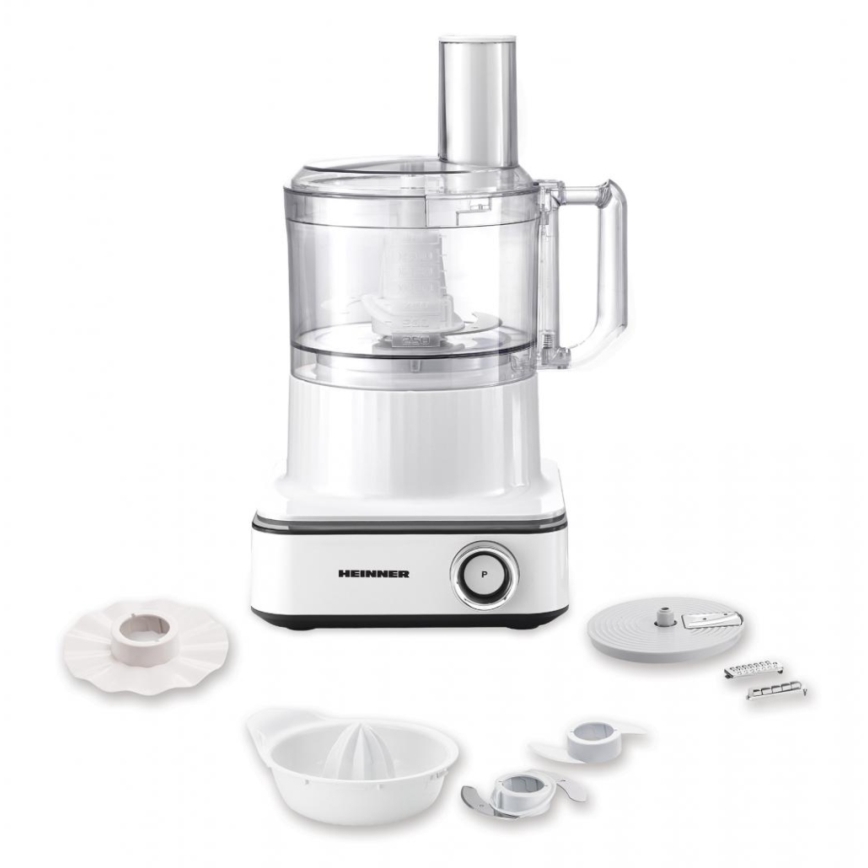 Heinner HFP-K1000WP - Kuchyňský robot 1000W/230V bílá