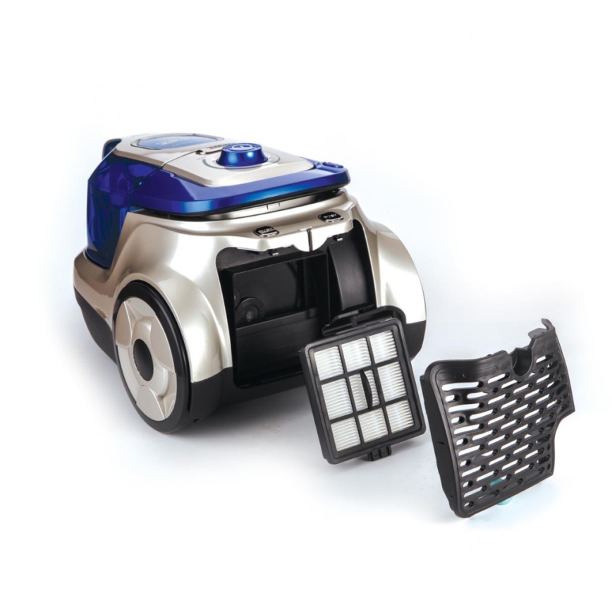 Heinner HVC-V750BL - Bezsáčkový vysavač 750W/230V modrá/stříbrná