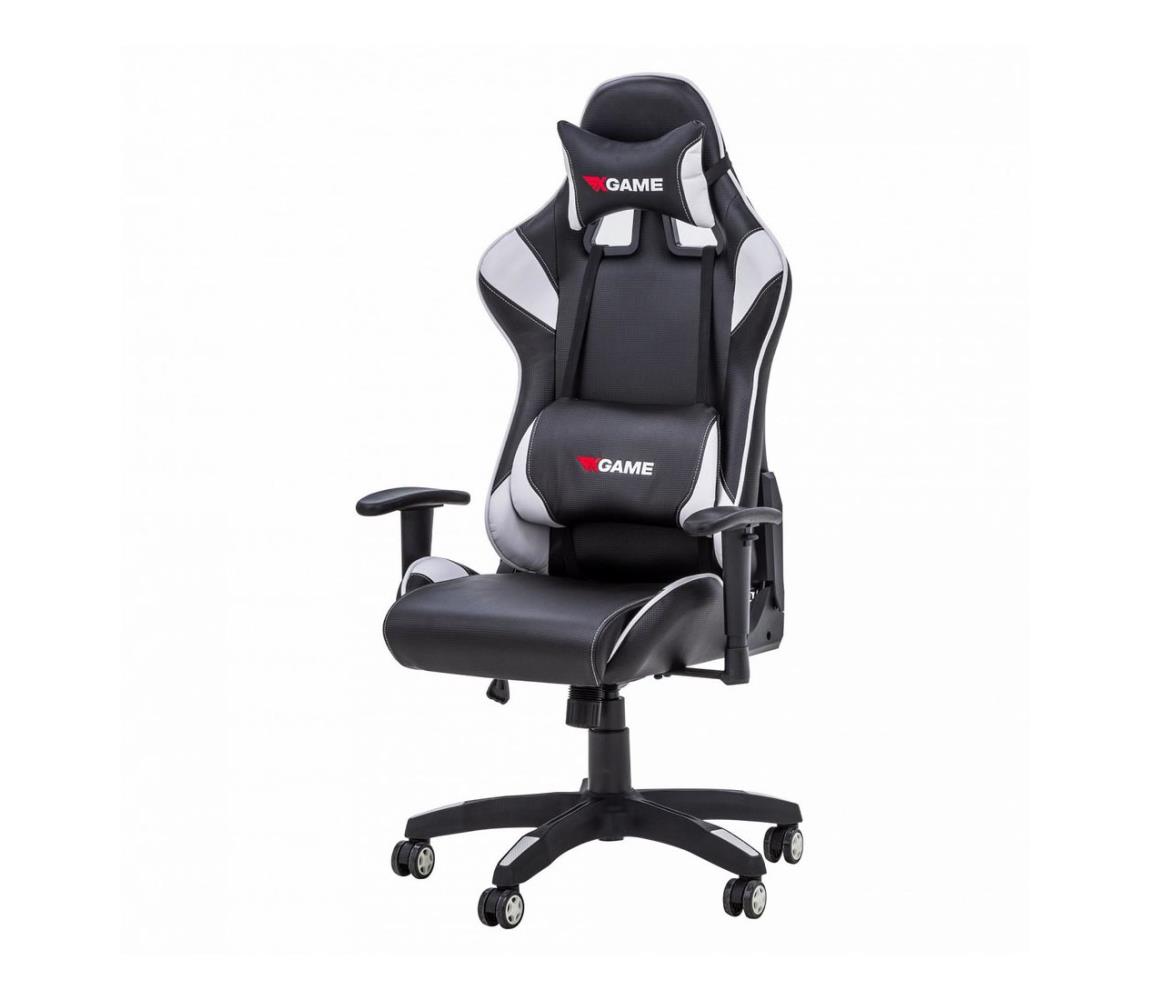 Zuma Line Herní židle černá/bílá ZL0258