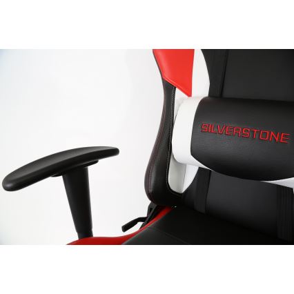 Herní židle VARR Silverstone černá/červená