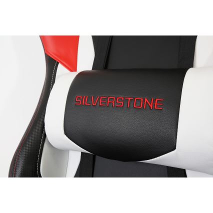 Herní židle VARR Silverstone černá/červená