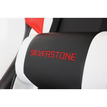 Herní židle VARR Silverstone černá/červená