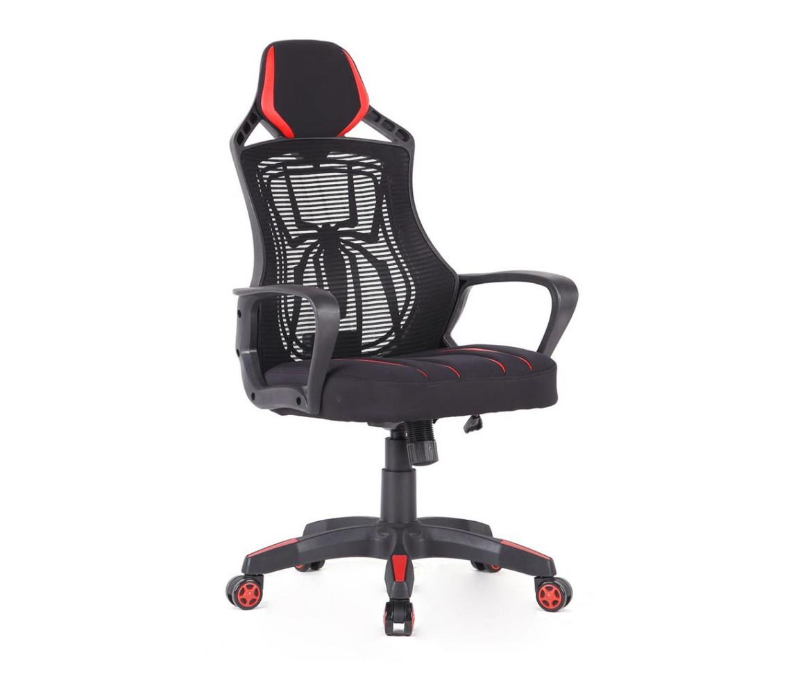 Platinet Herní židle VARR Spider černá/červená PL0314