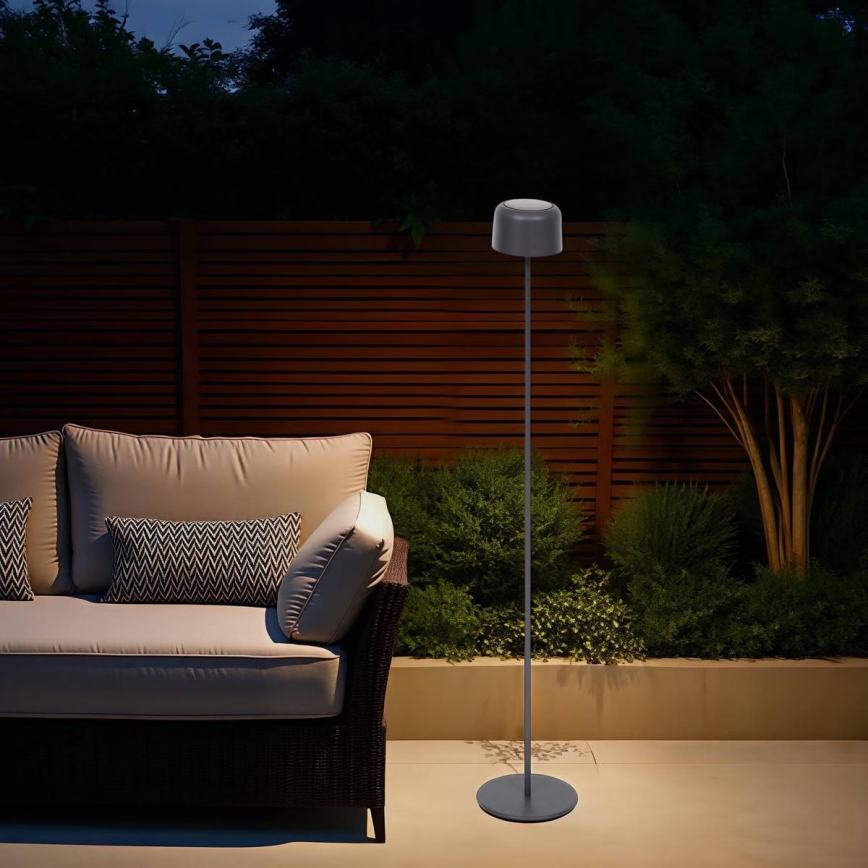 Hesperide - LED Solární lampa BOLTY LED/3,7V 2600 mAh IP65 antracit