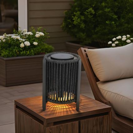 Hesperide - LED Solární lampa LINY LED/3,7V 2600 mAh IP54 antracit