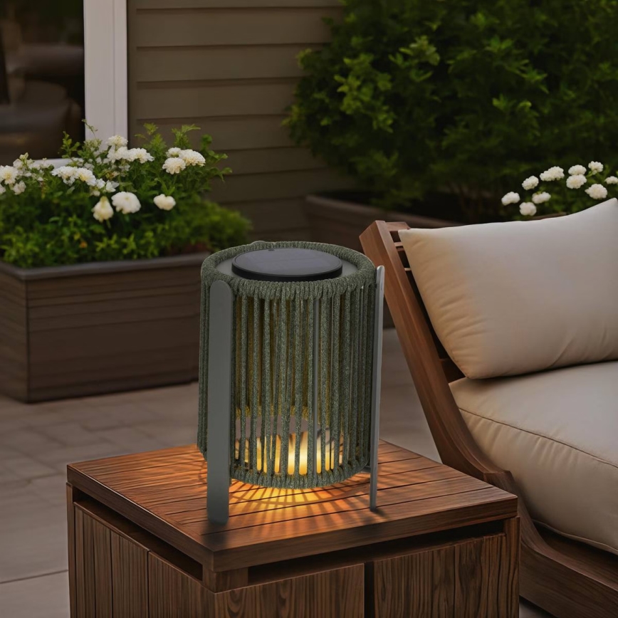 Hesperide - LED Solární lampa LINY LED/3,7V 2600 mAh IP54 zelená