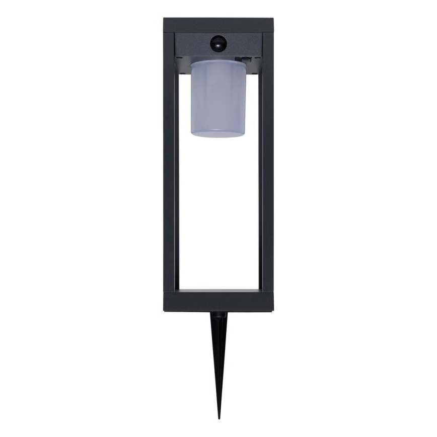 Hesperide - LED Solární lucerna se senzorem pohybu PIKY LED/3,7V 2600 mAh 40 cm IP65 antracit