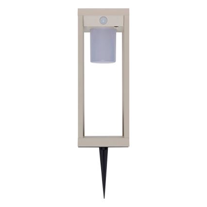 Hesperide - LED Solární lucerna se senzorem pohybu a soumraku PIKY LED/3,7V 2600 mAh 40 cm IP65 béžová