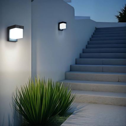 Hesperide - LED Solární nástěnné svítidlo se senzorem pohybu MULTY LED/3,7V 2600 mAh IP65 antracit
