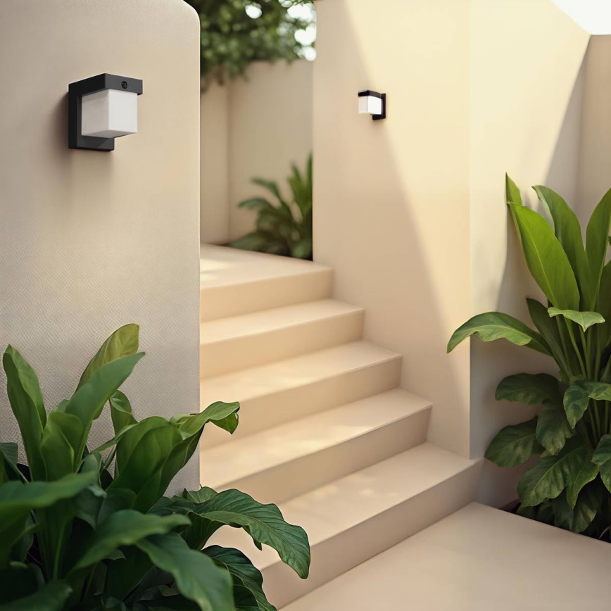 Hesperide - LED Solární nástěnné svítidlo se senzorem pohybu MULTY LED/3,7V 2600 mAh IP65 antracit