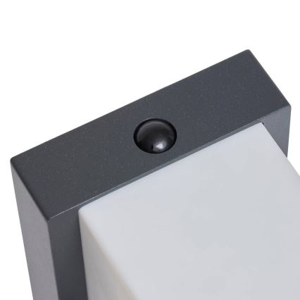 Hesperide - LED Solární nástěnné svítidlo se senzorem pohybu MULTY LED/3,7V 2600 mAh IP65 antracit
