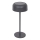 Hesperide - LED Solární stolní lampa BOLTY LED/3,7V 2600 mAh IP65 antracit