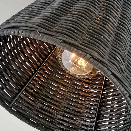 Hinkley - Bodové nástěnné svítidlo ARTI 1xE27/60W/230V černá