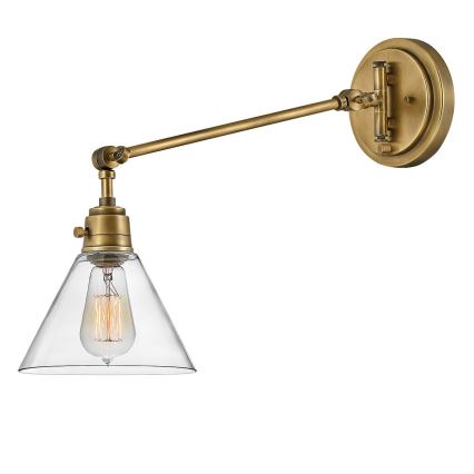 Hinkley - Nástěnná lampa ARTI 1xE27/60W/230V mosaz