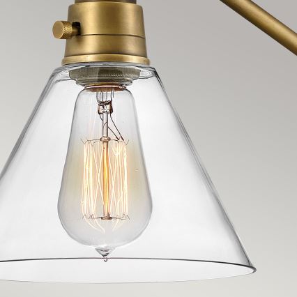 Hinkley - Nástěnná lampa ARTI 1xE27/60W/230V mosaz