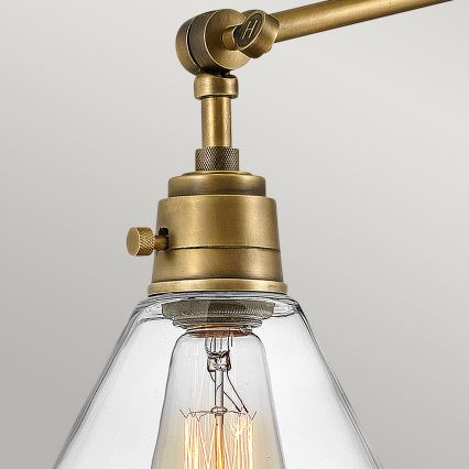 Hinkley - Nástěnná lampa ARTI 1xE27/60W/230V mosaz