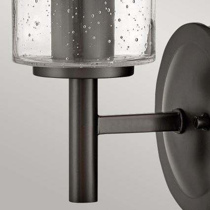 Hinkley - Nástěnné svítidlo COLLIER 1xE27/60W/230V černá