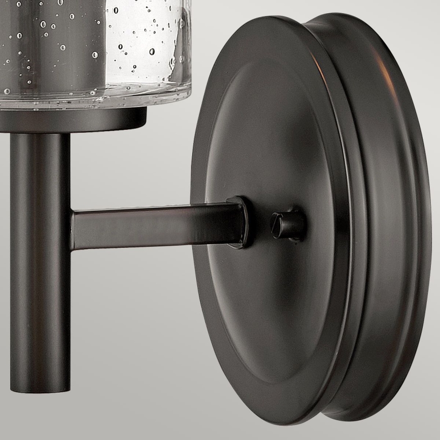 Hinkley - Nástěnné svítidlo COLLIER 1xE27/60W/230V černá