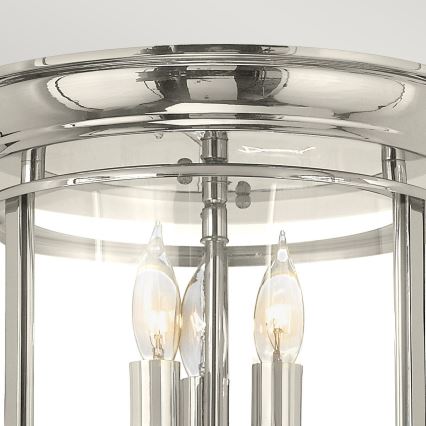 Hinkley - Stropní svítidlo GENTRY 3xE14/40W/230V lesklý chrom