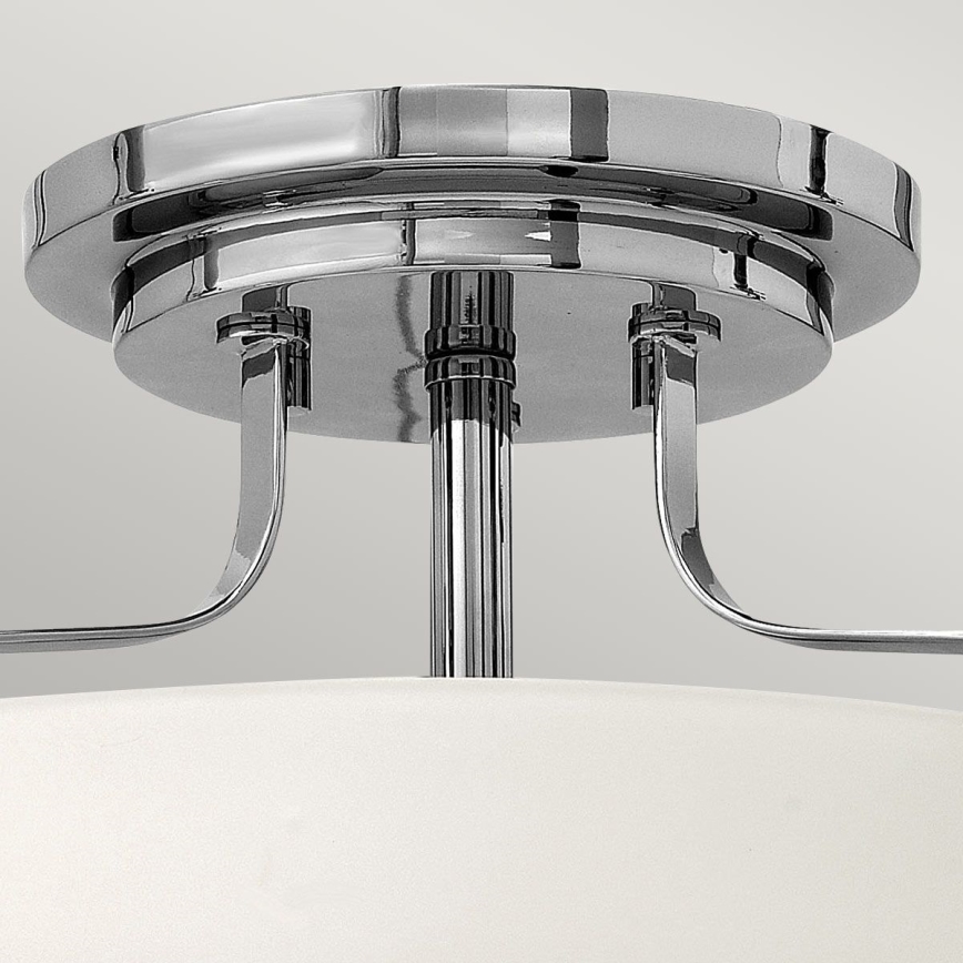 Hinkley - Přisazený lustr HARPER 3xE27/60W/230V pr. 36,6 cm lesklý chrom